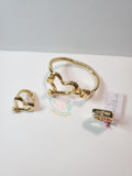 HEART BANGLE GOLD TUCC