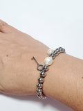 KEY PEARL BRACELET